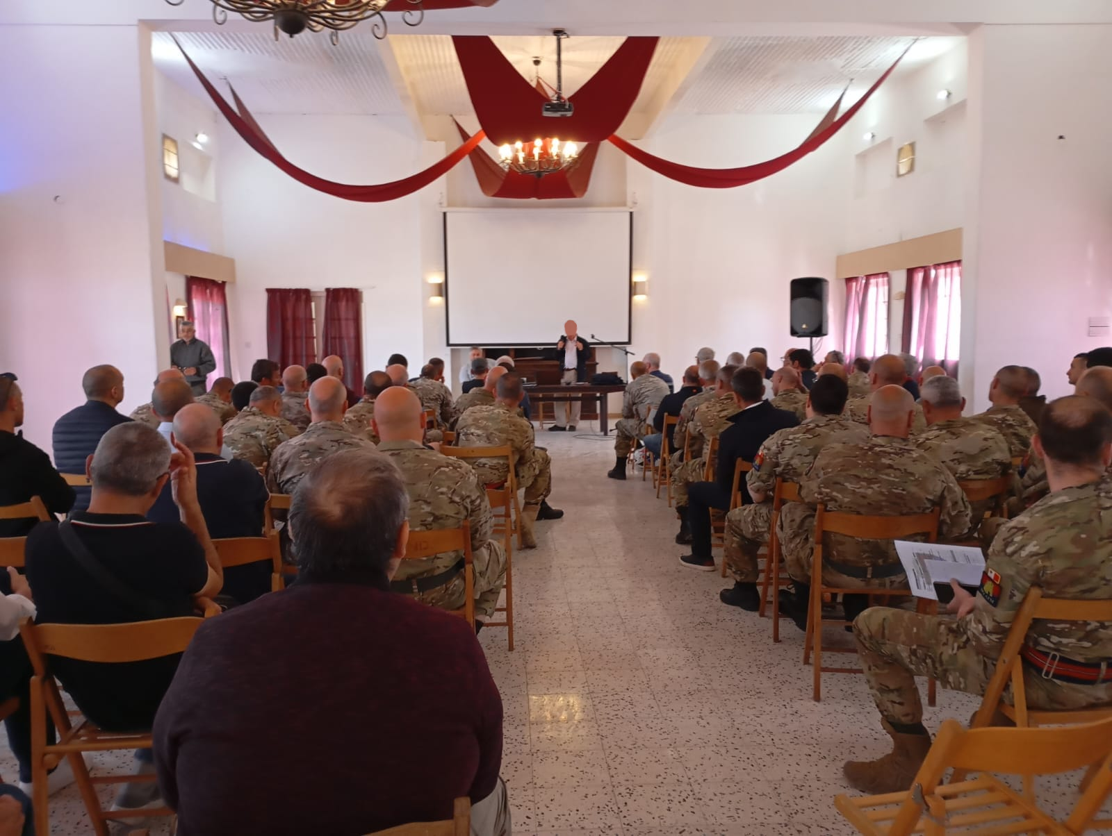 Photograph from Pension Reform Talk - April 11, 2024