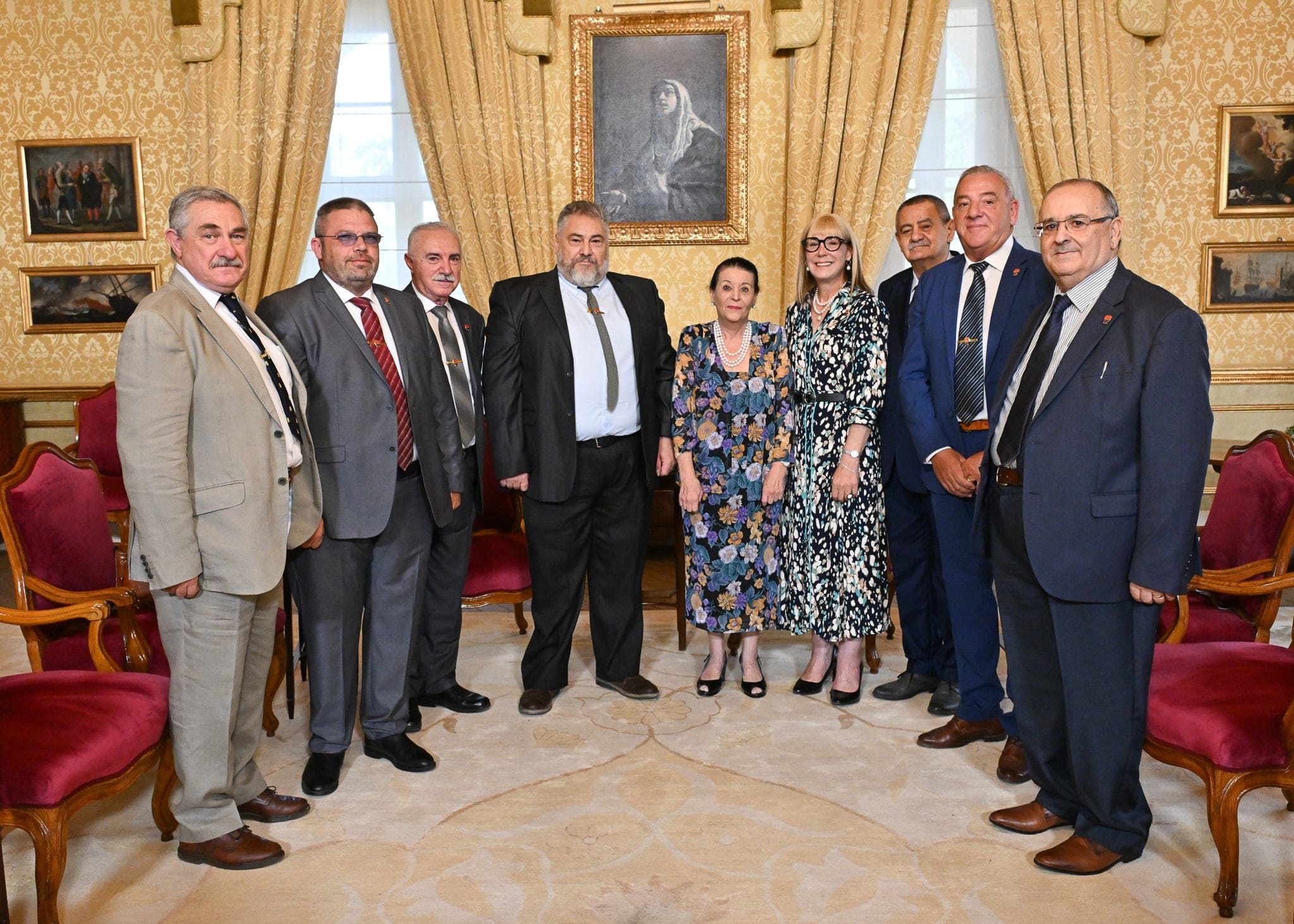 Photograph 4 of 5 from Courtesy visit with the President of Malta - July 9, 2024