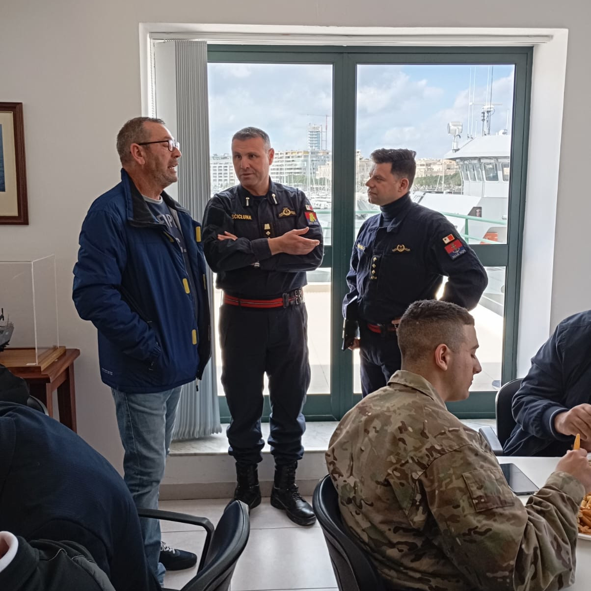 Photograph 2 of 7 from First Visit to the Maritime Base - January 30, 2024